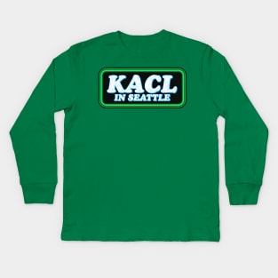 KACL in Seattle Kids Long Sleeve T-Shirt